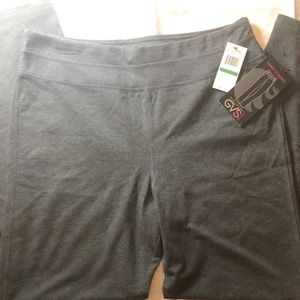 Gloria Vanderbilt Sport Tummy Control Wide Leg Workout Pant